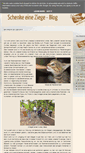 Mobile Screenshot of blog.schenke-eine-ziege.de